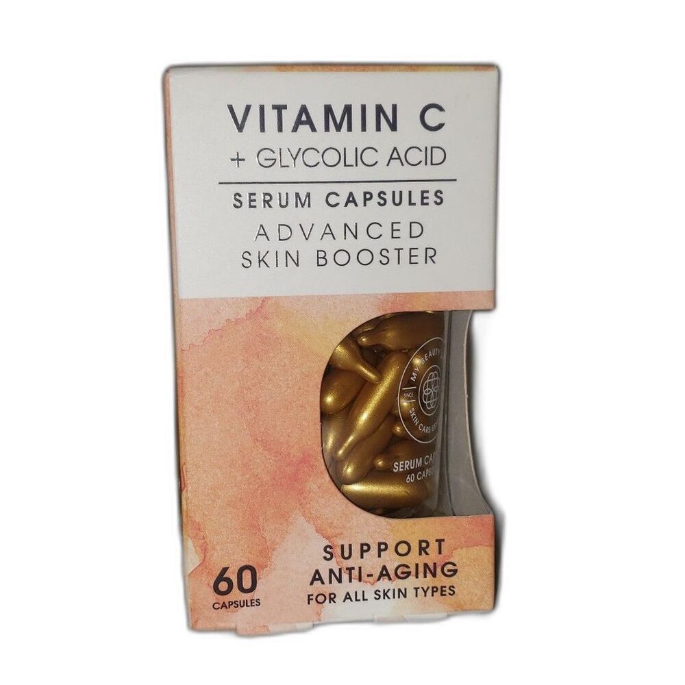 My Beauty Spot Vitamin C + Glycolic Acid Serum Skin Booster 60 Capsules